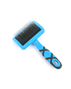 Groom Professional Curved Firm Slicker Brush Small