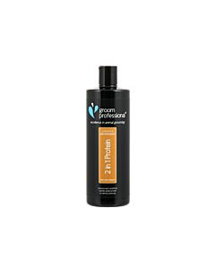 Groom Professional 2 In 1 Protein Shampoo 450 ml