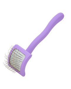 Chris Christensen Baby Big A Purple Slicker Brush
