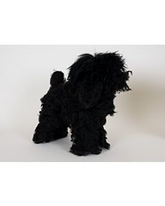 Starzclub Fourrure Noire Caniche Show Clip pour Model Dog (fourrure complète)