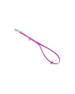 Jelly Pet Trimlus met Ring Neon Roze 46 cm x 1 cm